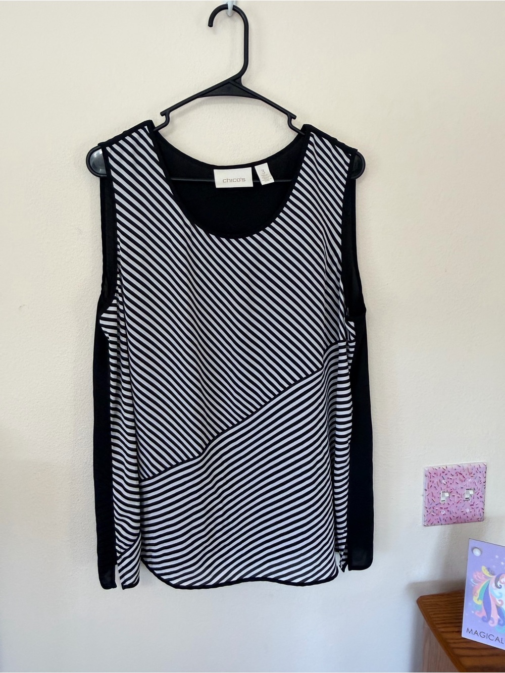 Chico’s tank top size 3
